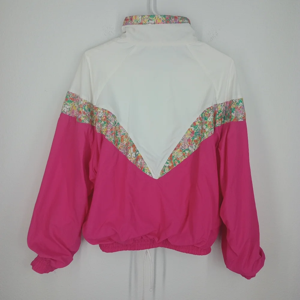 Vintage 80's 90's Colorful Windbreaker Jacket Rukka Made In Finland Size 36(M) - Picture 10 of 12